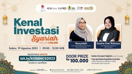 Yuk Ikutan Kelas Online Kenal Investasi Syariah, Gratis untuk Umum