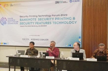 Perkuat Teknologi Percetakan Uang, Peruri Gelar Technology Forum ke-2