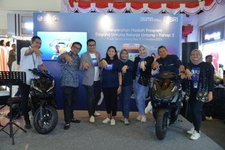 Dukung Geliat Sektor UMKM, BRI Tebar Hadiah Undian Promo di Pasar Tanah Abang