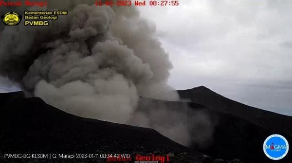 Gunung Marapi Erupsi, Basarnas Kirim Tambahan Personel untuk Bantu Operasi SAR