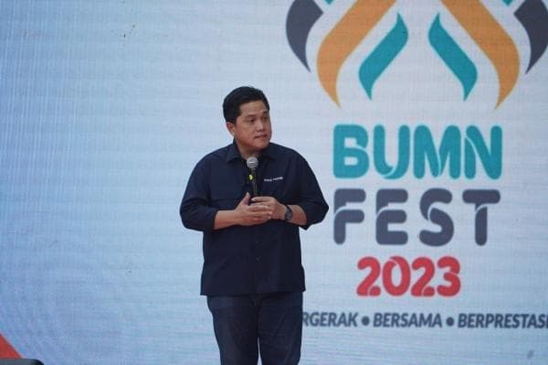 Pejabat Kementerian BUMN Pakai Mobil Listrik, Erick Thohir: Bisa Hemat 60 Persen