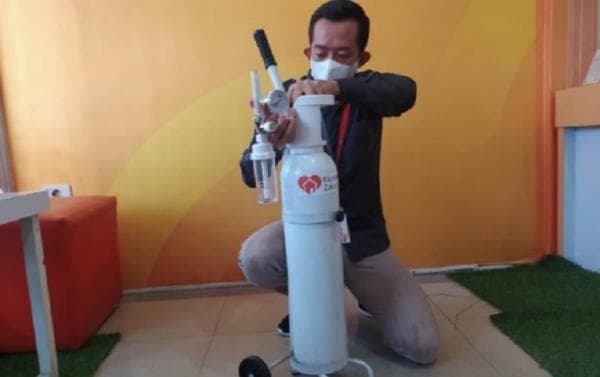 Estimasi Harga Tabung Oksigen Kecil  di Indonesia  