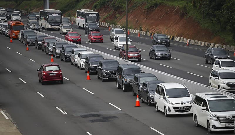 Tol Japek Macet, Contraflow Ditambah Jadi 3 Lajur