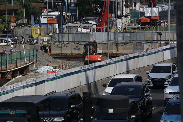 Ada Proyek MRT Jakarta, Rekayasa Lalin Diterapkan di Harmoni hingga September 2026