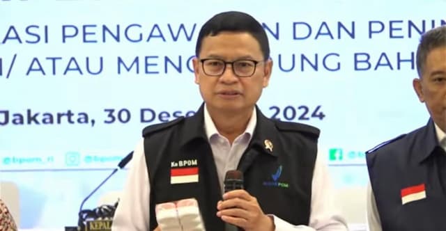 BPOM Temukan Ribuan Pangan Ilegal Jelang Lebaran, Nilainya Tembus Rp331 Juta