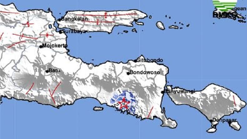 Update Gempa Terkini M 5,1 di Jember, Getaran Dirasakan hingga Kuta Bali