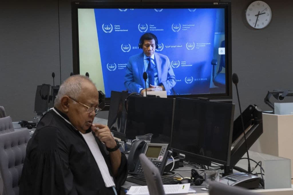 Pengadilan Kriminal Internasional Tolak Bebaskan Eks Presiden Filipina Duterte