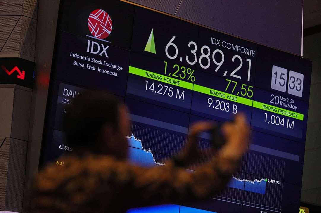 Jelang Akhir Pekan, IHSG Dibuka Menguat ke Level 8.346