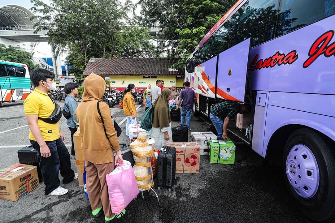 4.504 Penumpang Tinggalkan Jakarta Naik Bus dari Terminal Kampung Rambutan hingga H-3 Natal