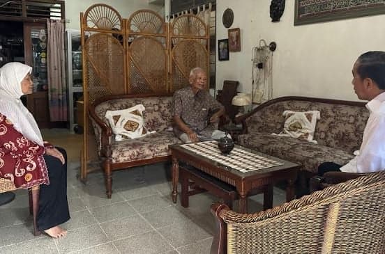 Bahagianya Kasmudjo Dikunjungi Jokowi: Ahamdulillah, Saya Kaget