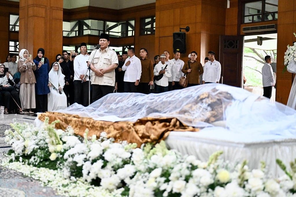 Prabowo Kenang Sosok Eks Wagub Jakarta Eddie Nalapraya: Contoh Patriot Sejati!