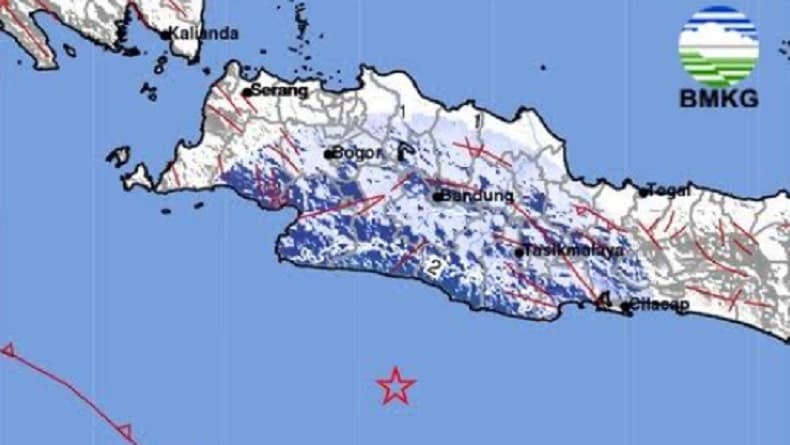 Gempa Terkini M 2,4 Guncang Garut, BMKG: Dipicu Sesar Aktif