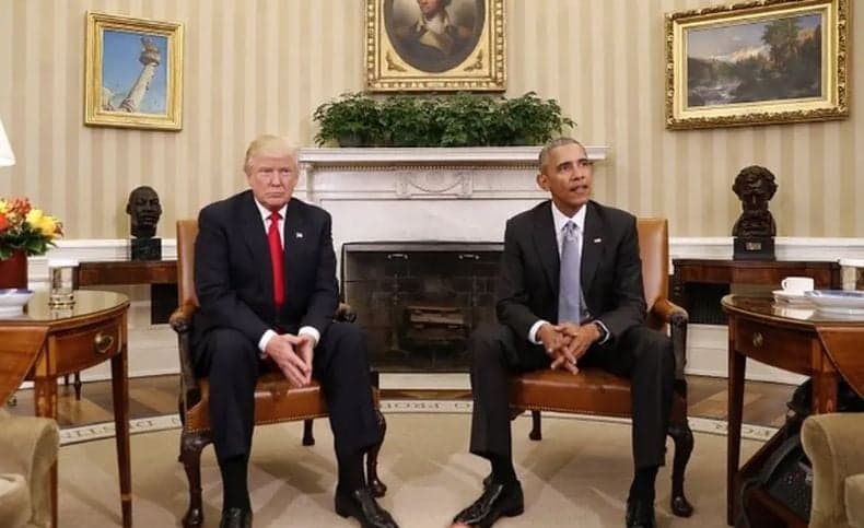 Video Monyet Berkepala Obama di Akun Medsos Trump Ulah Staf, Gedung Putih: Sudah Dihapus!