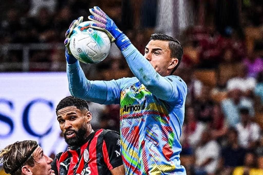 Statistik Emil Audero saat Cremonese Kalahkan AC Milan 2-1 di Liga Italia