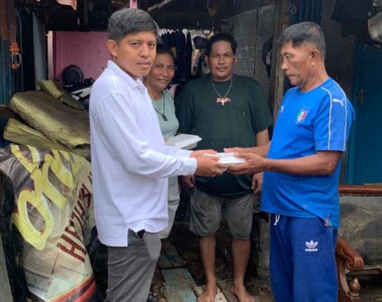Cepat Tanggap dan Peduli, Legislator Partai Perindo Beri Bantuan ke Korban Banjir di Bitung