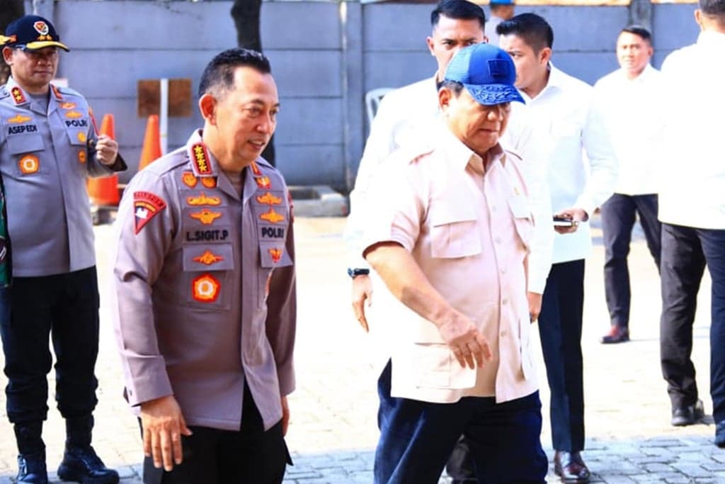 Temui Prabowo, Kapolri Lapor soal Kamtibmas hingga Isu-Isu Terkini