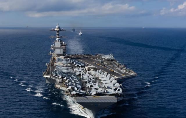 Trump Umumkan Perang Lawan Iran Berakhir, USS Gerald R Ford Ditarik dari Timur Tengah