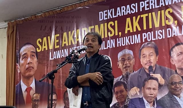 Roy Suryo Ngaku Tak Masalah Jadi Tersangka, Sindir Silfester Matutina yang Masih Berkeliaran