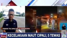 5 Orang Tewas Kecelakaan Beruntun di Tol Cipali, Penumpang Bus Agra Mas dan Gran Max