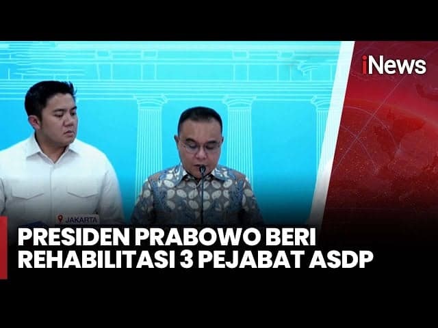 Presiden Prabowo Rehabilitasi 3  Pejabat ASDP,  KPK Tunggu Surat Keputusan untuk Bebaskan Ira Puspadewi