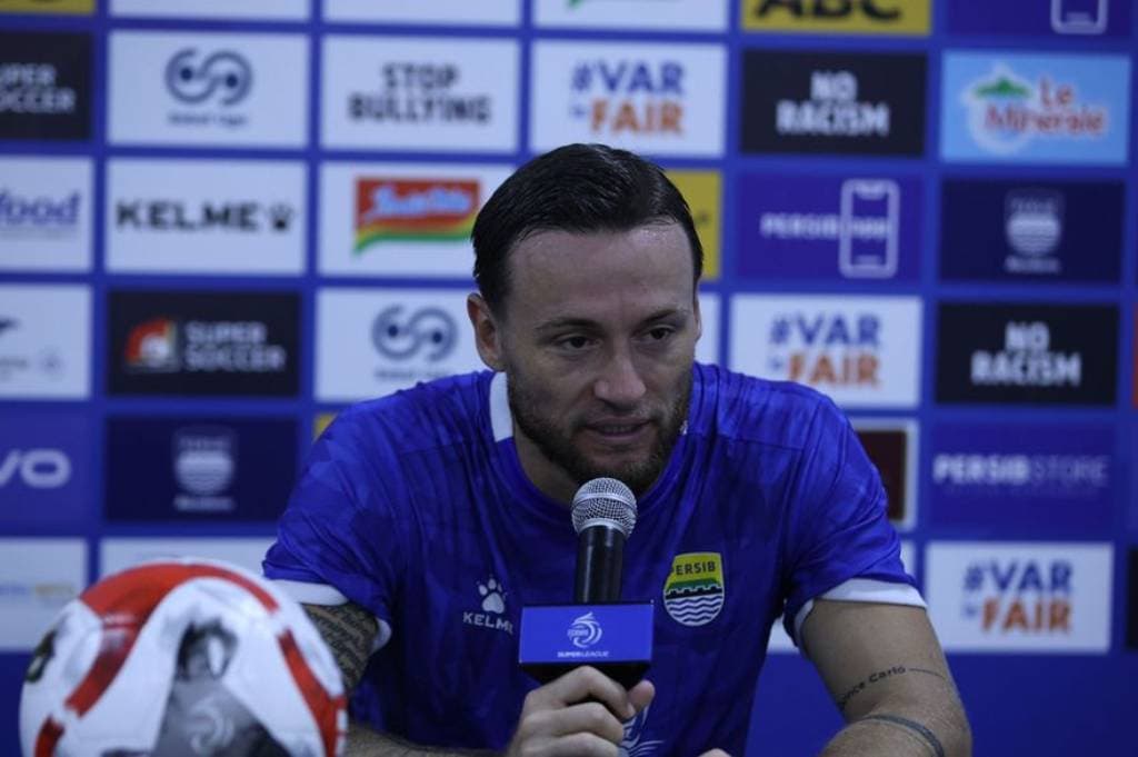 Marc Klok Blak-blakan usai Persib Ditahan Borneo FC: Kami Tidak Senang