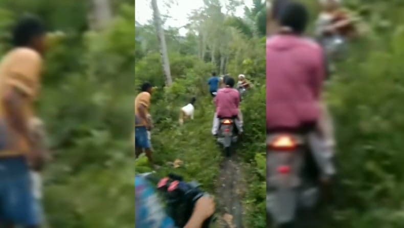 Banjir Lahar Gunung Semeru Terjang Permukiman, Warga Lumajang Selamatkan Diri ke Bukit
