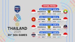 Jadwal Lengkap Timnas Futsal Indonesia di SEA Games 2025: Perdana Lawan Myanmar!