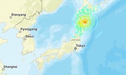 Gempa Dahsyat M7,6 di Jepang, Gelombang Tsunami 50 Cm Terjang Hokkaido
