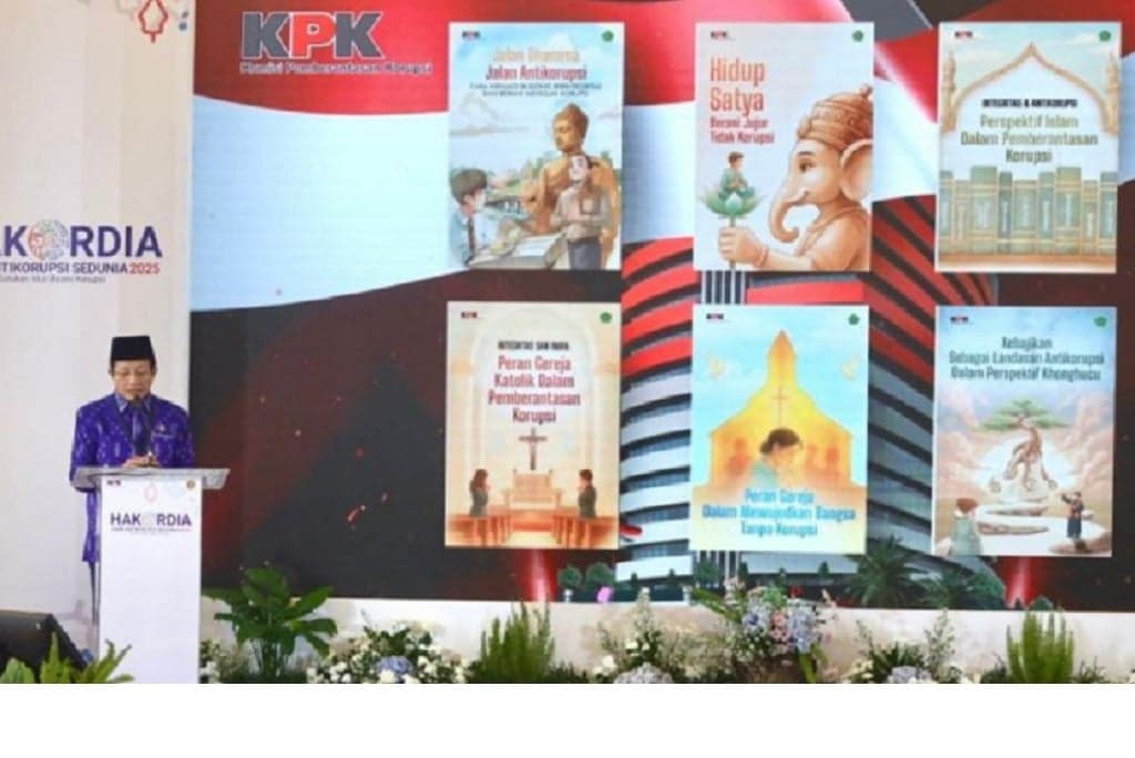 Peringati Hakordia 2025, Kemenag dan KPK Luncurkan Buku Antikorupsi Lintas Agama di Jogja Peringati Hakordia 2025, Kemenag dan KPK Luncurkan Buku Antikorupsi Lintas Agama di Jogja