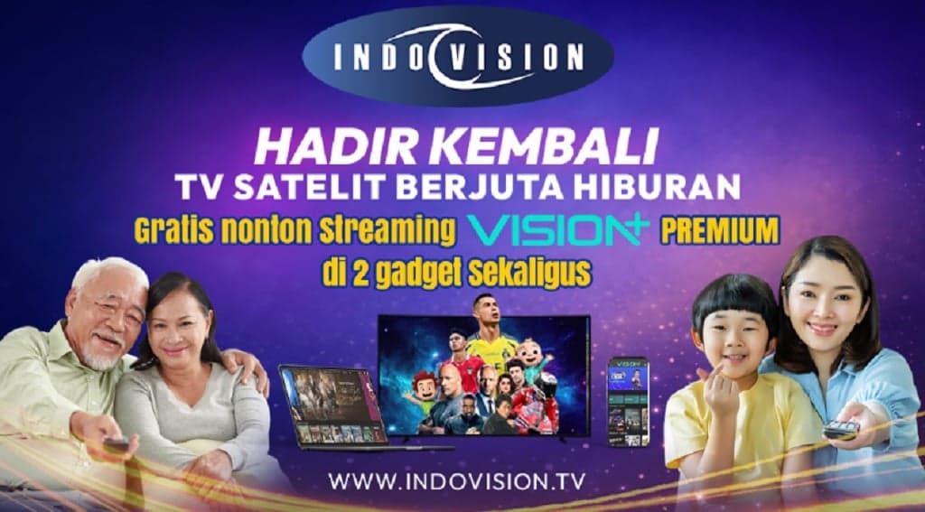MNC Vision Resmi Beralih ke Satelit Baru, Indovision Hadir Kembali dengan Wajah Baru dan Banyak 
