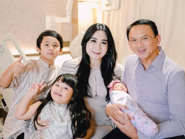 Selamat! Anak Ketiga Ahok dan Puput Nastiti Devi Lahir Sehat