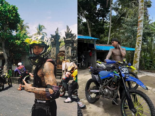 Rapper Amerika Serikat Tyga Terciduk Liburan di Bali, Ini Fotonya!