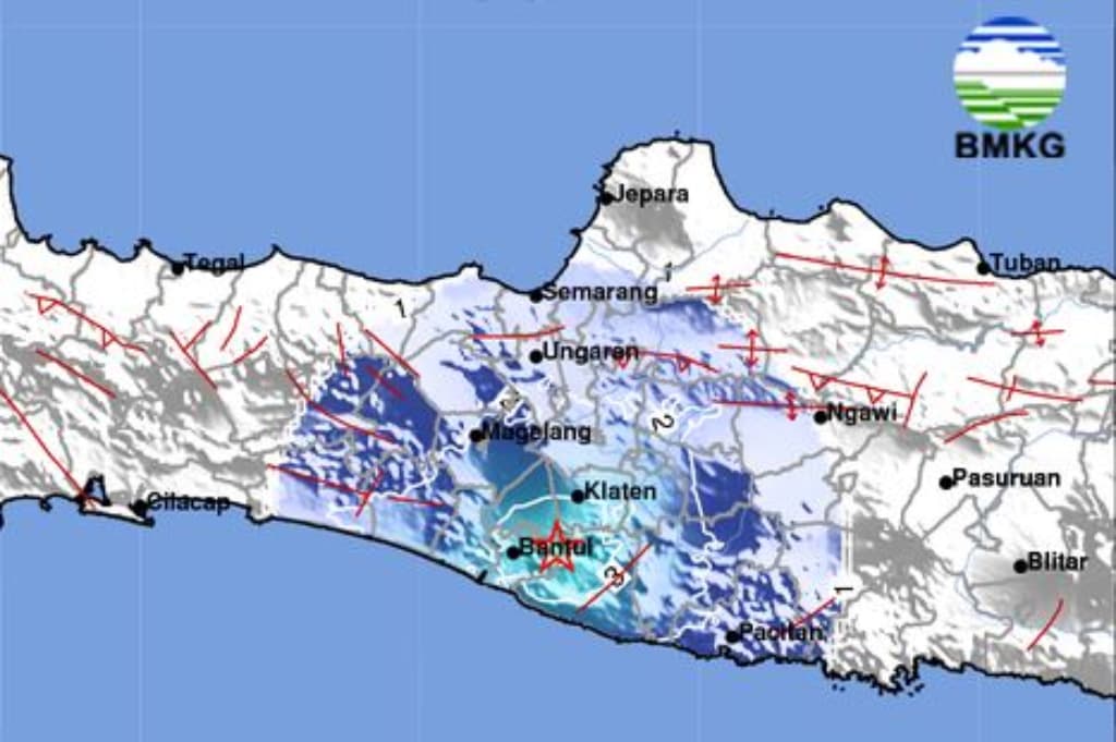 Gempa Terkini Guncang Bantul DIY, Cek Magnitudo dan Pusat Getarannya