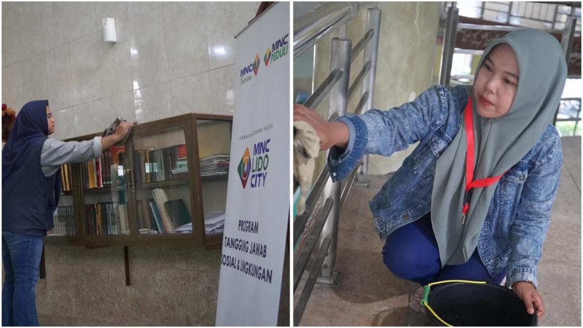 KEK MNC Lido City via Program Peduli Masjid Bersihkan Rumah Ibadah di Bogor