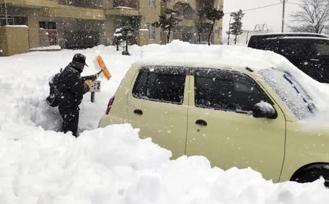 Badai Salju Dahsyat Terjang Jepang Tewaskan 30 Orang, Wanita Lansia Tertimbun 3 Meter