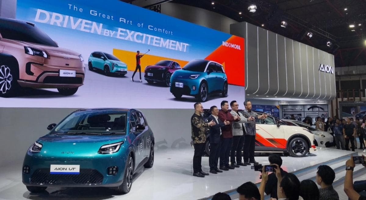 Tambah Varian, GAC Luncurkan Model Terbaru Aion UT di IIMS 2026