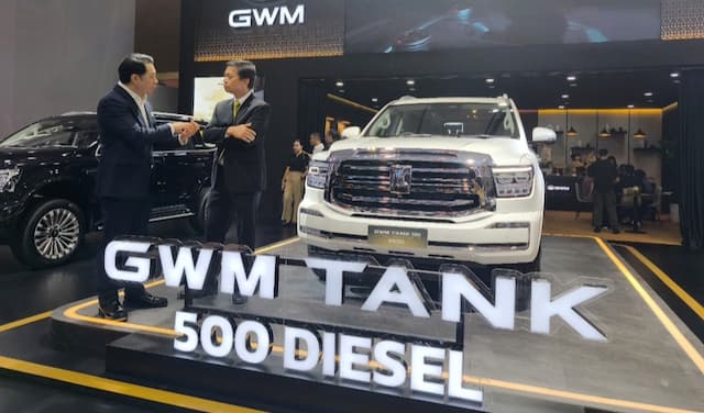 GWM Luncurkan Tank 500 Diesel di IIMS 2026