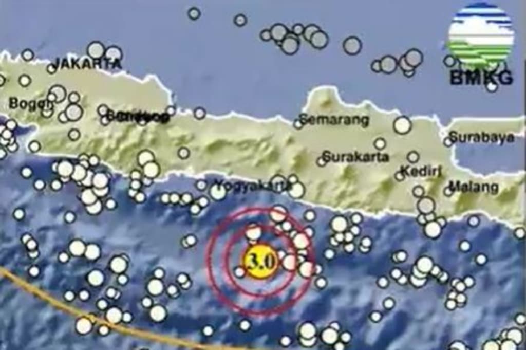 Gempa Hari Ini Magnitudo 3,0 Guncang Bantul DIY
