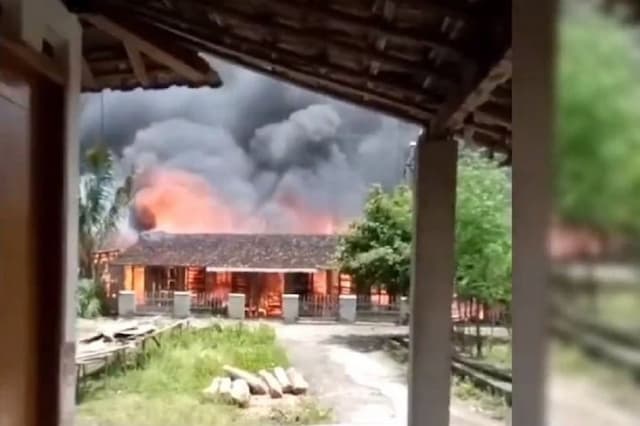 Terungkap Motif Anak Bakar Rumah Orang Tua di Pati, Dipicu Sakit Hati