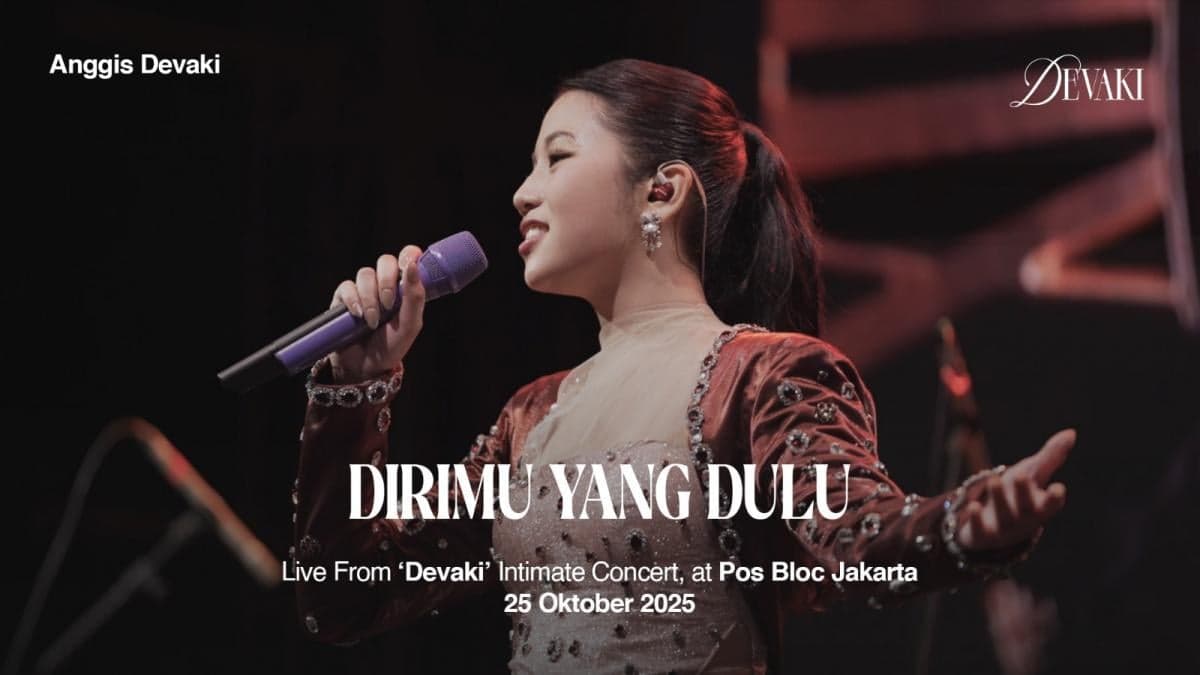Kembali Beri Kejutan untuk Anggislova, Anggis Devaki Rilis VOD Devaki Intimate Concert di YouTube