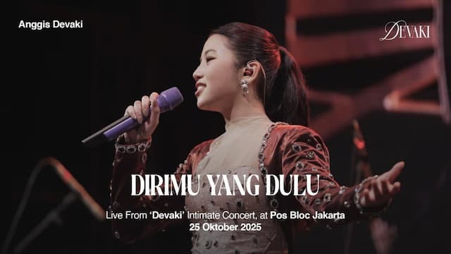 Kembali Beri Kejutan untuk Anggislova, Anggis Devaki Rilis VOD Devaki Intimate Concert di YouTube