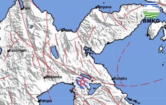 Gempa Hari Ini M 3,3 Guncang Luwu Timur, Berpusat di Darat Kedalaman 2 Km