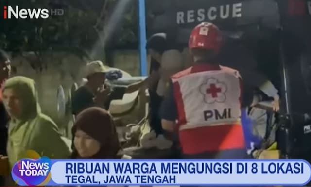 Tanah Bergerak di Padasari Tegal Meluas, 464 Rumah Rusak 2.400 Warga Mengungsi