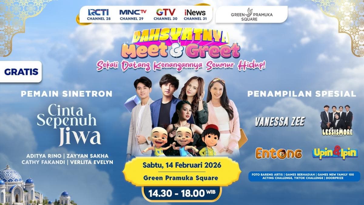 Vanessa Zee Turut Meriahkan Dahsyatnya Meet & Greet Cinta Sepenuh Jiwa!