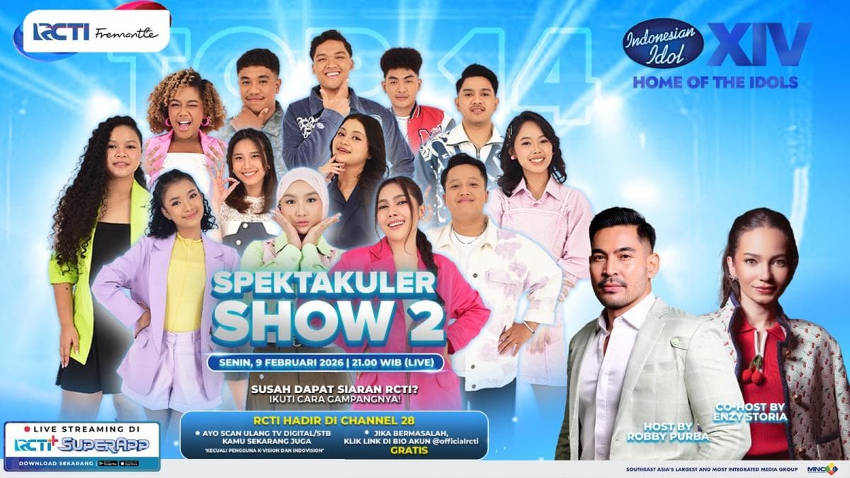 Top 13 Indonesian Idol Season XIV Siap Panaskan Panggung Spektakuler Show!