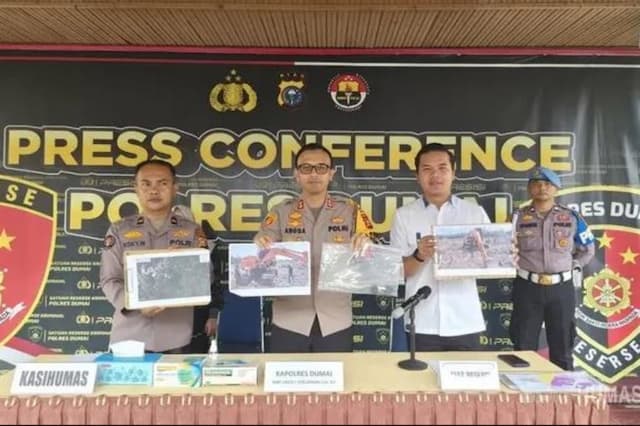Kasus Perambahan di Lahan Konservasi TWA Sungai Dumai Riau, 2 Orang Jadi Tersangka