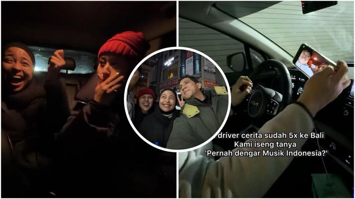 Liburan ke Korea, Tantri Kotak Ketemu Sopir Taksi Online yang Ternyata Fansnya!