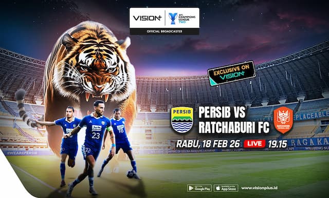 Jadwal Siaran Langsung Persib Vs Ratchaburi FC Leg 2 16 Besar ACL Two