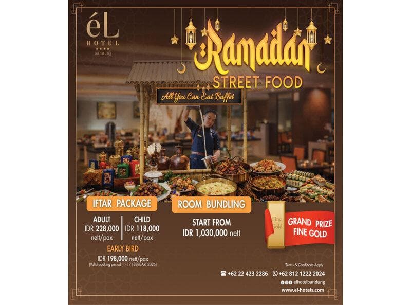 Lezatnya Berbuka Puasa dengan Ramadan Street Food di éL Hotel Bandung