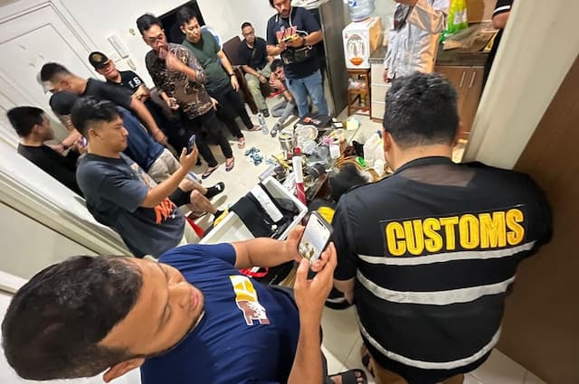 Geger! Lab Sabu di Sunter Digerebek, 13 Kg Narkoba Disita Bea Cukai-Polri
